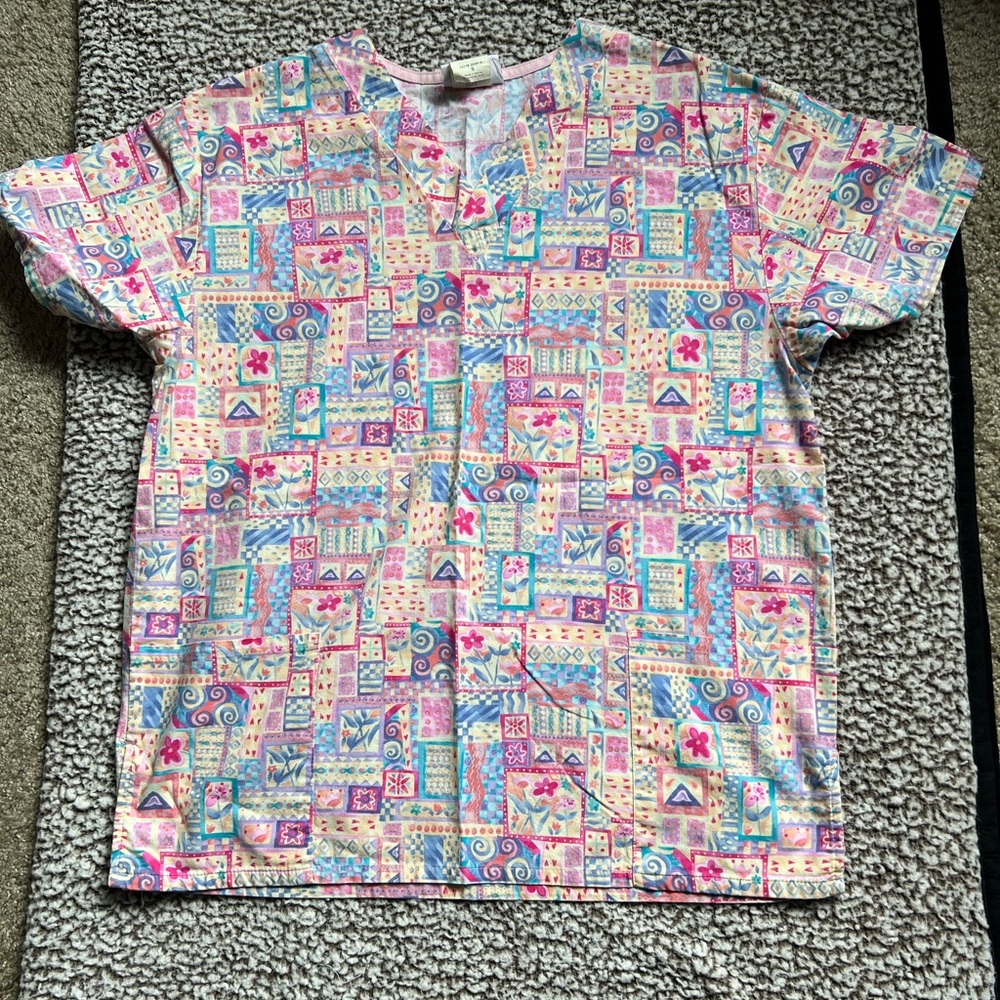 Life uniform ladies scrub top